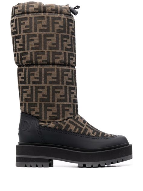 fendi monogram triangolo|fendi monogram boots.